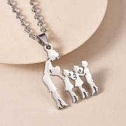 Family Silver Necklaces