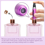 Refillable Aluminum Perfume Bottle