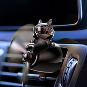 Cartoon Little Bear Pilot Car Perfume Clip